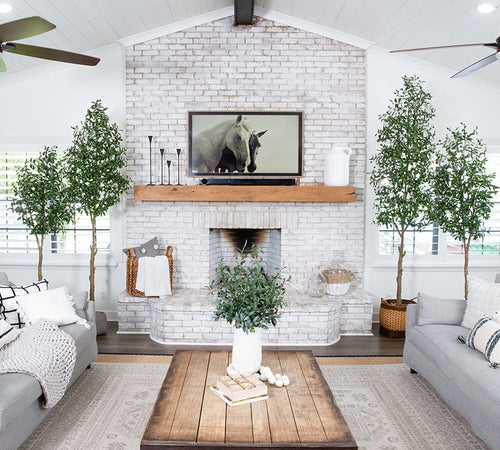 Summer Mantel Décor Ideas: Faux Flowers & Greenery for Every Style
