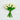 13” Artificial White Tulip Flower Bundle - Set of 20