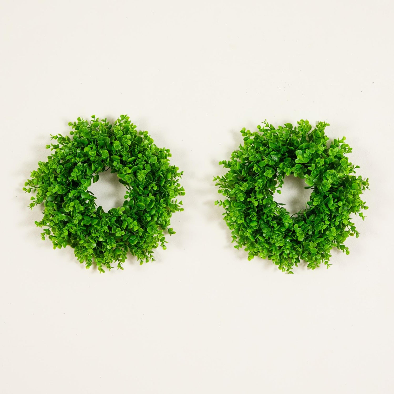 14” Artificial Eucalyptus Wreath - Set of 2