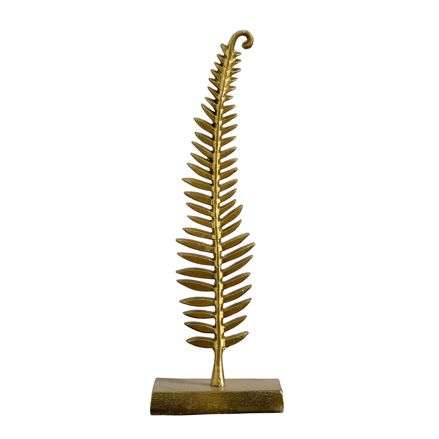 17” Gold Leaf Decorative Accent
