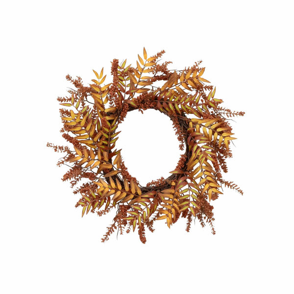 18” Harvest Berry Artificial Wreath