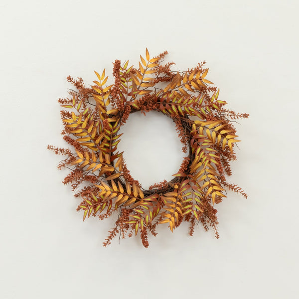 18” Harvest Berry Artificial Wreath