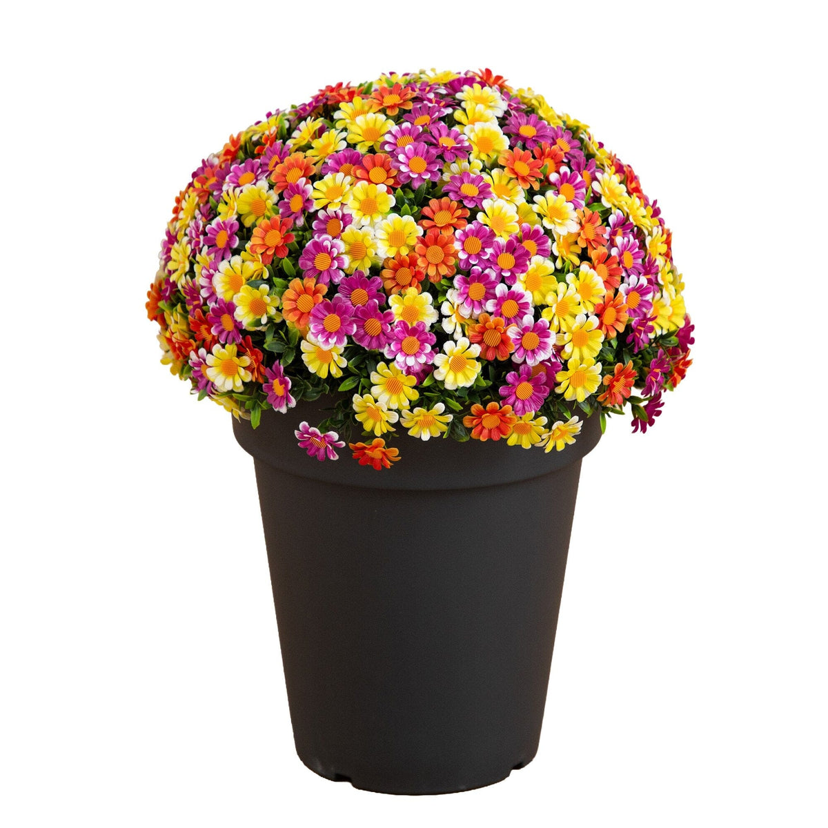 18” UV Resistant Artificial Mixed Daisy Plant (Indoor/Outdoor)