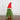 19” Artificial Down Swept Christmas Tree with Santa Hat Topper