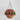 19” UV Resistant Artificial Mini Rose and Aptenia Hanging Basket (Indoor/Outdoor)