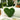 19" UV Resistant Artificial Heart Shaped Grass Pillow Cushion (Indoor/Outdoor)