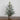 2' Artificial Frosted Christmas Tree in Decorative Basket