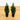 2’ Mini Cedar Pine Tree UV Resistant (Indoor/Outdoor) - Set of 2