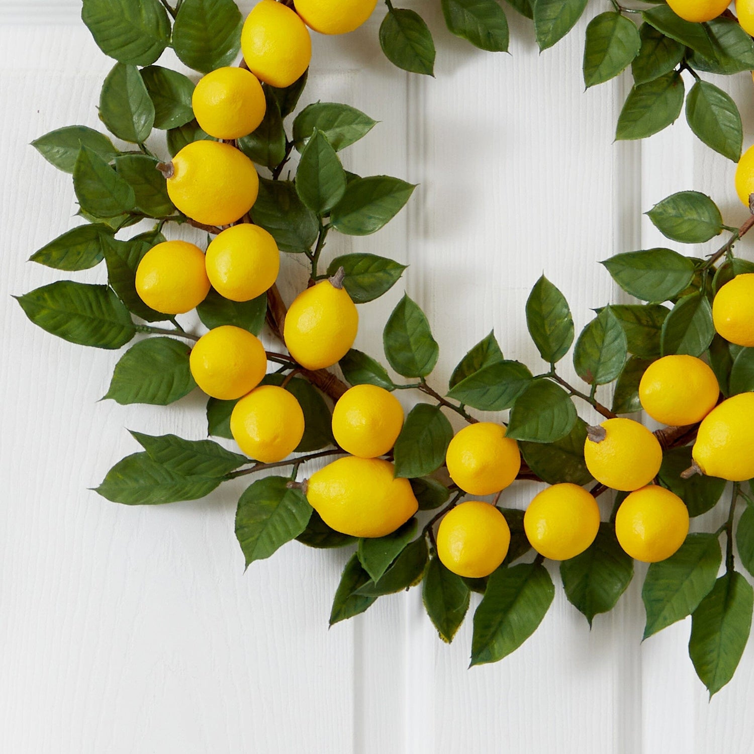 24” Lemon Wreath