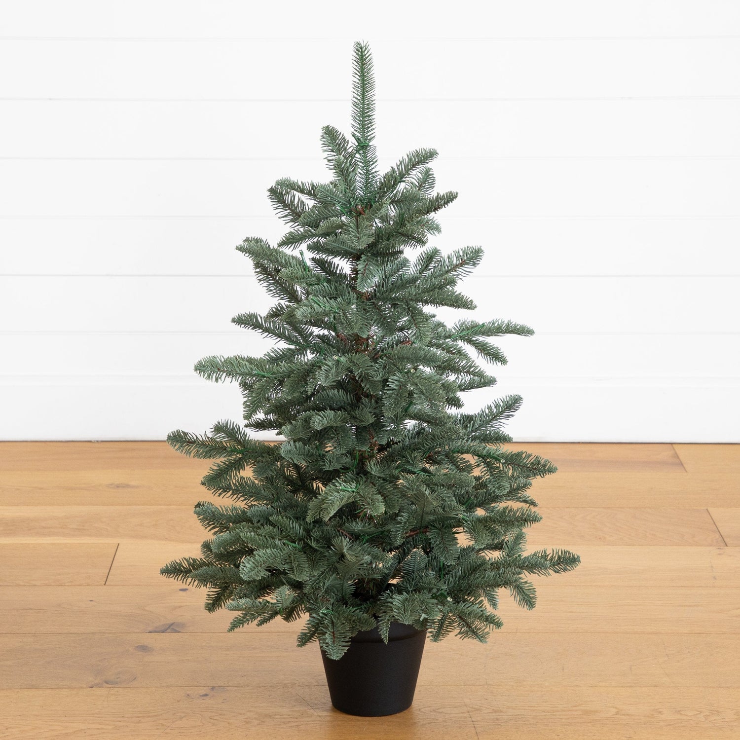 3' Artificial Pre-Lit Christmas Pine Tree with 118 LED Lights