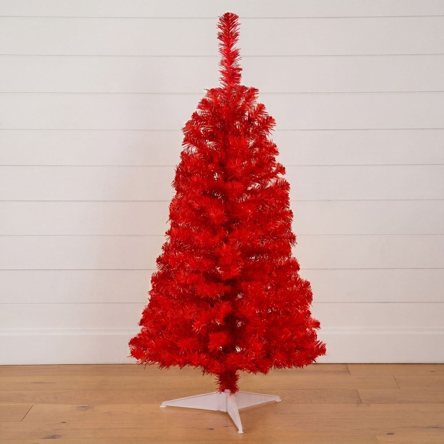 3’ Artificial Red Christmas Tree