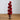 3' Pre-Lit Artificial Christmas Poinsettias and Berries Spiral Topiary Tree with 30 Warm White LED Lights