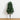 3' UV Resistant Artificial Laurel Plant with Integrated Ground Stake (Indoor/Outdoor)