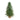 32" Pre-Lit Artificial Weeping Norway Spruce Christmas Tree in Burlap Wrapped Base with 80 LED Lights