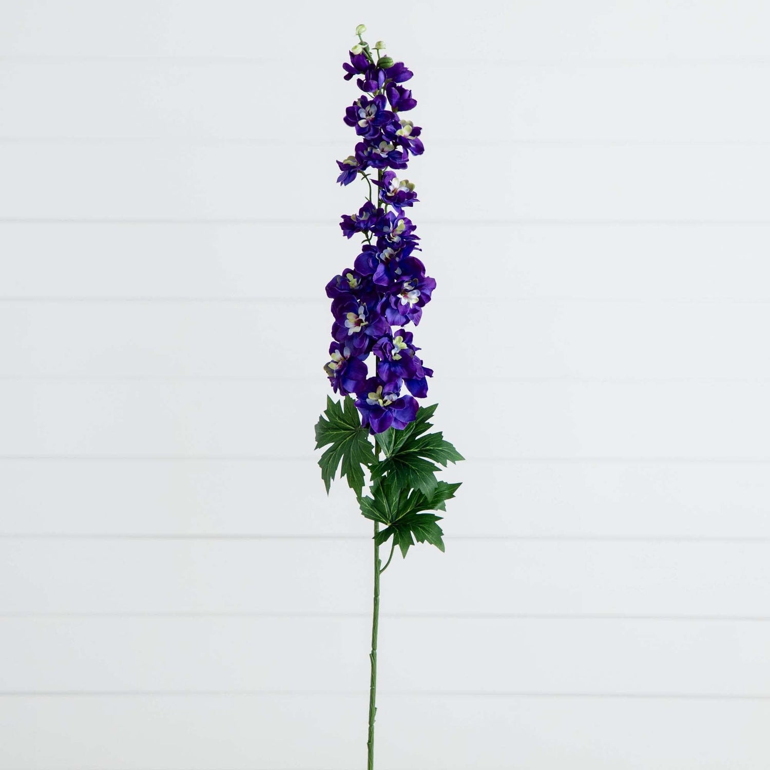 39" Artificial Delphinium Flower Stems- Set of 3