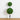 3' UV Resistant Artificial Boxwood Topiary with Integrated Ground Stake (Indoor/Outdoor)
