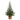 4' Artificial Balsam Fir Christmas Tree with Pine Cones in Jute Wire Planter