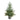 4' Artificial Pre-Lit Christmas Tree with 60 LED Lights in Gray Ceramic Planter