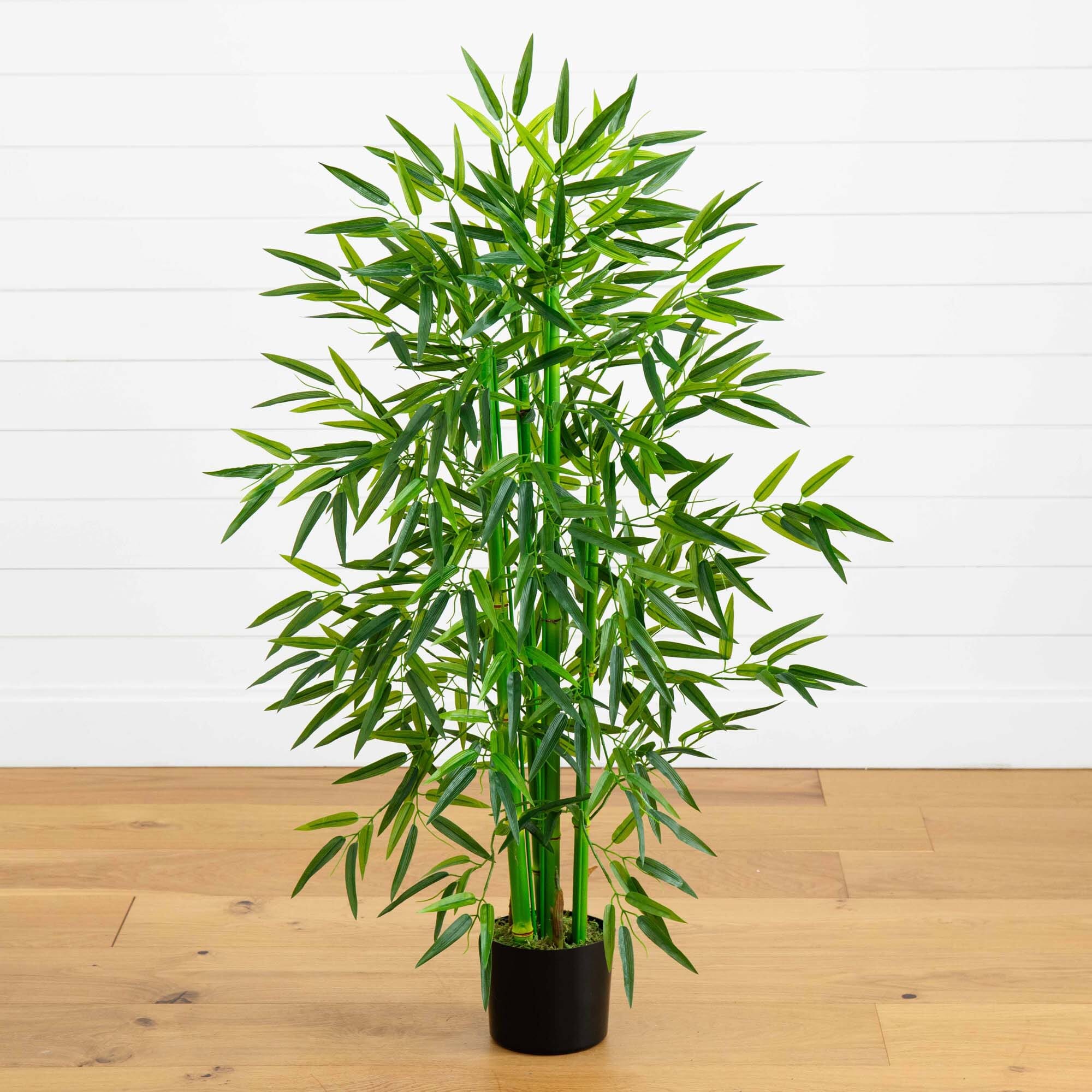 Nearly Natural 4-ft Bamboo Tree UV Resistant (Indoor/Outdoor)