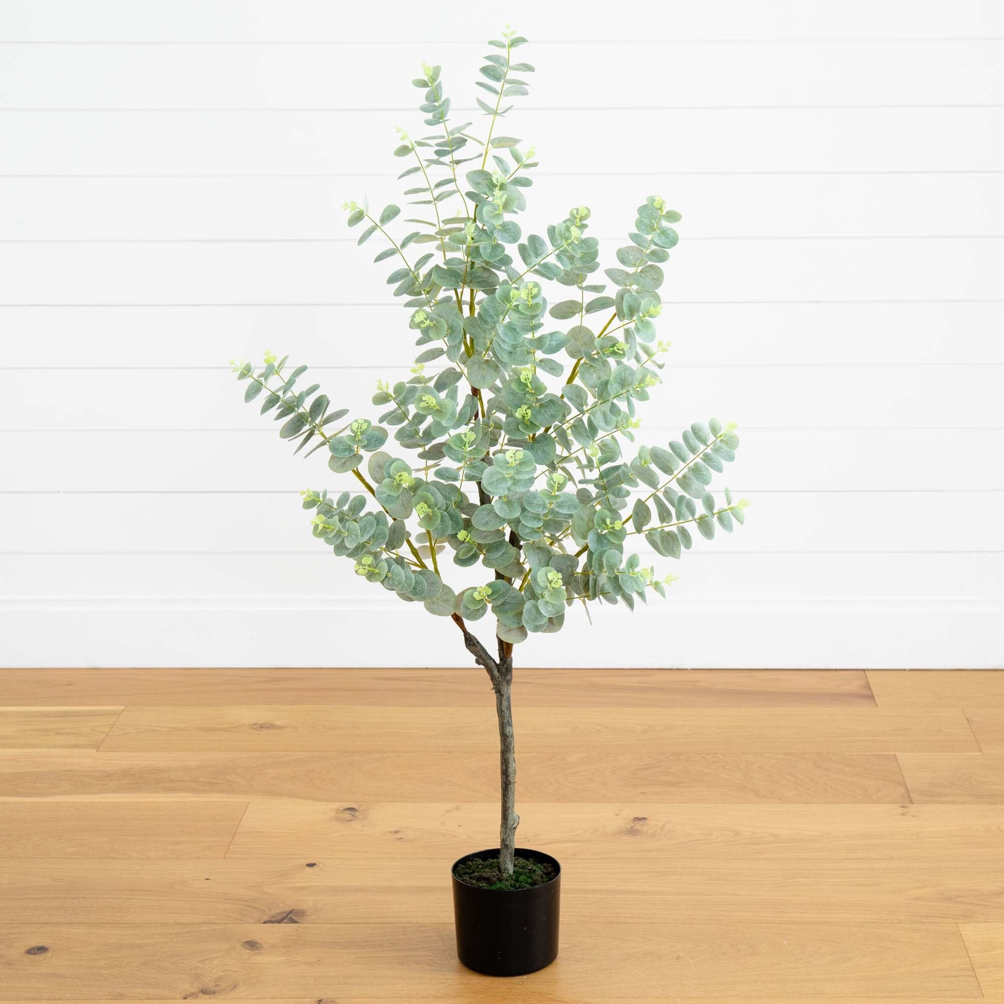 Nearly Natural 4 ft. Artificial Eucalyptus Tree