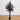 4' Artificial Halloween Black Maple Tree with Natural Trunk