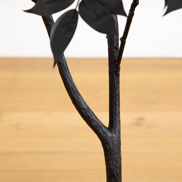 4' Artificial Halloween Black Sumac Tree