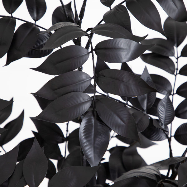 4' Artificial Halloween Black Sumac Tree