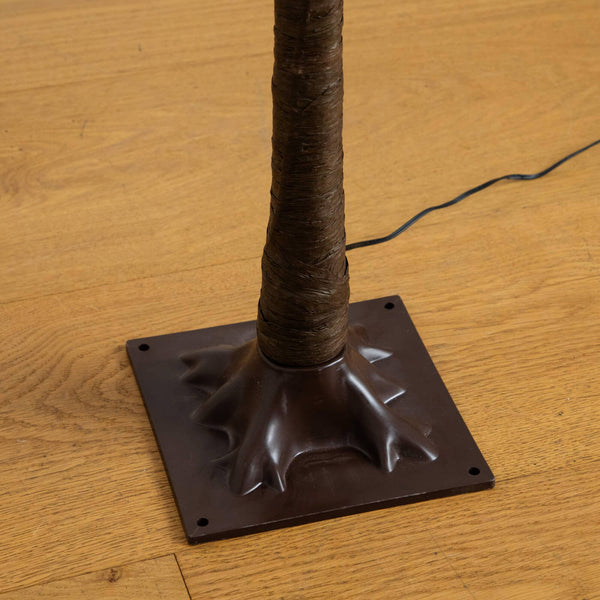 4' Pre-Lit Minimalist Autumn Maple Artificial Fall Tree with 56 LED Warm White & Orange Pumpkin Shaped Lights