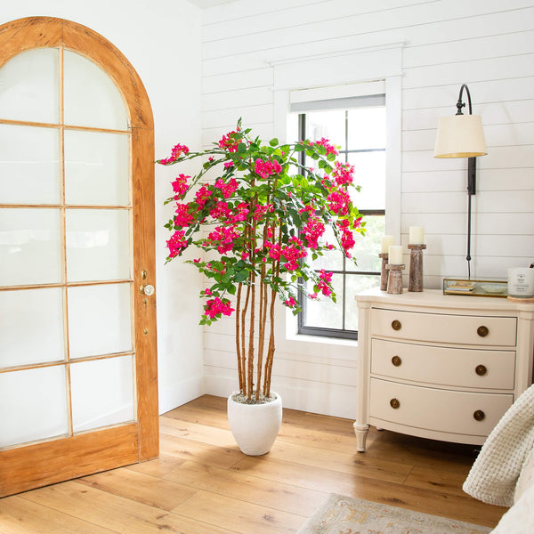 5' Artificial Deluxe Bougainvillea Tree