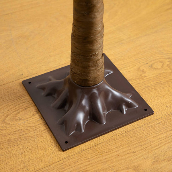 5' Pre-Lit Green Autumn Oak Artificial Fall Tree with 200 Warm White LED Lights