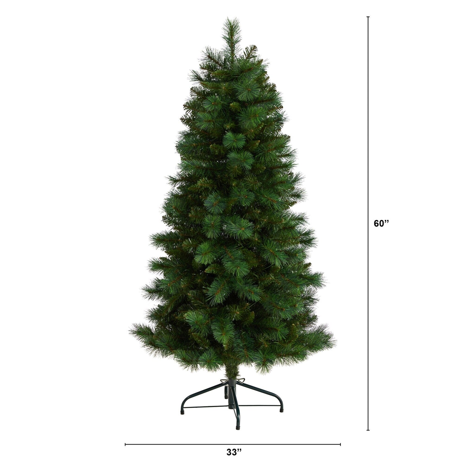 5’ Slim West Virginia Mountain Christmas Tree w/467 Branches