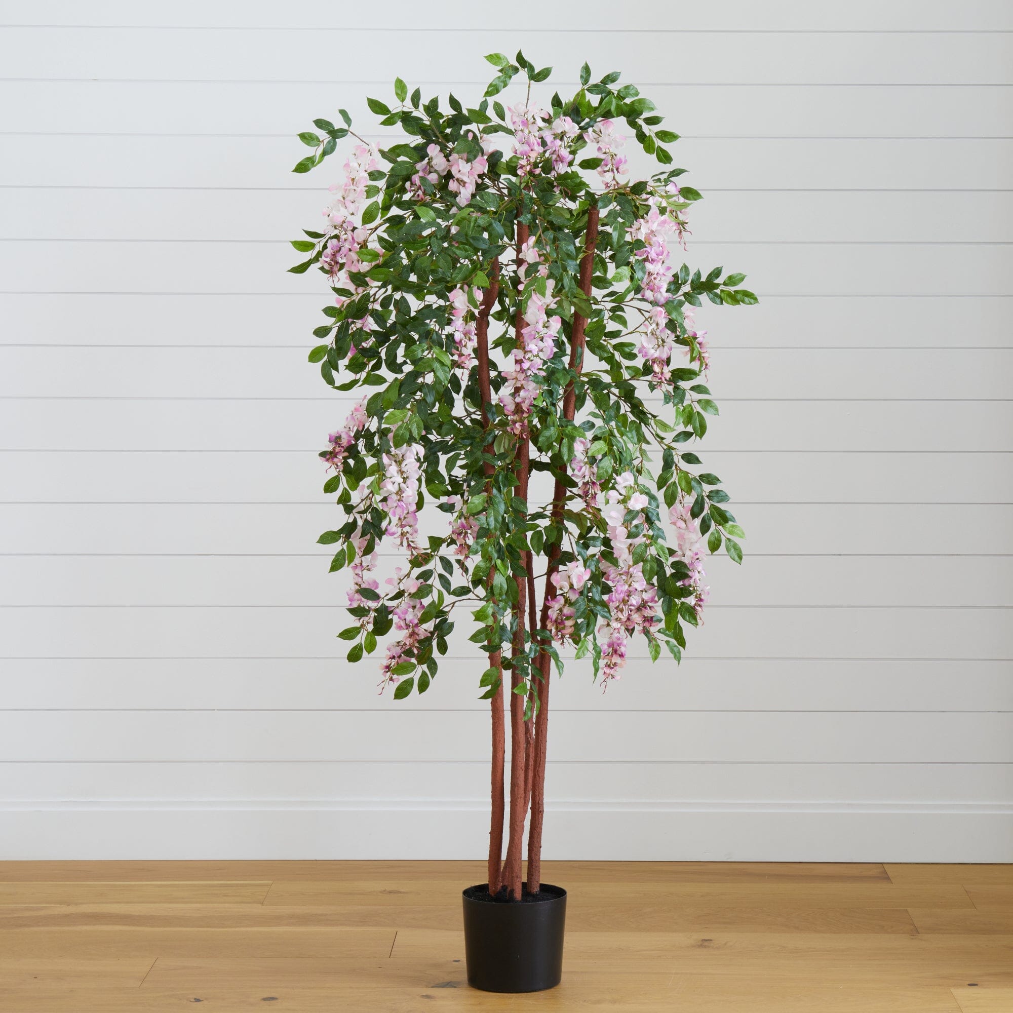Nearly Natural 5 ft Wisteria Silk Tree