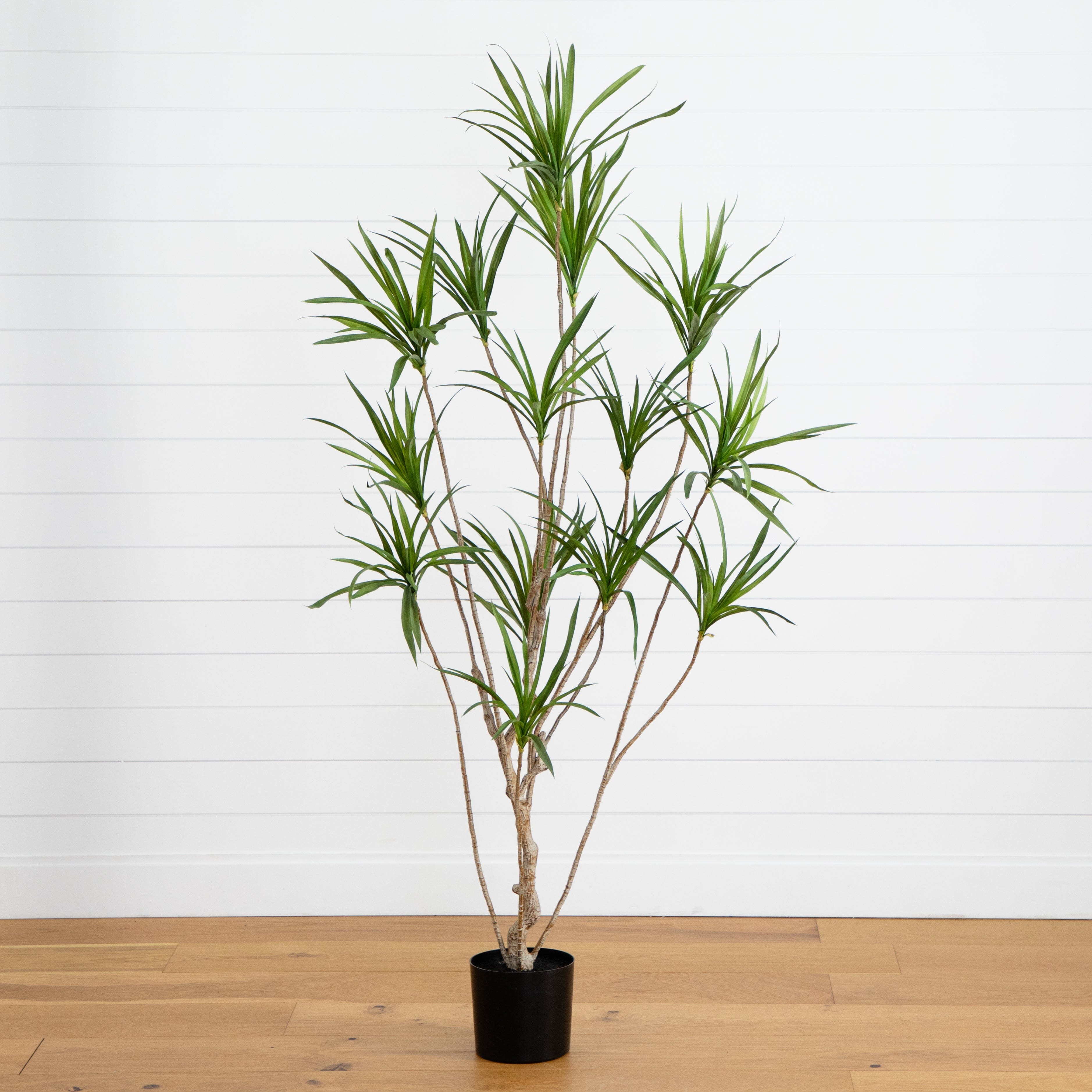 potted dracaena plant Nearly Natural 6ft. Artificial Dracaena Tree