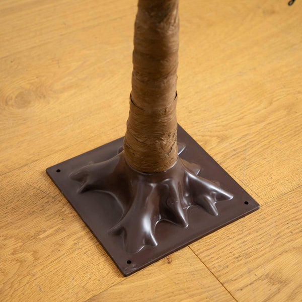 6' Pre-Lit Burnt Orange Autumn Maple Artificial Fall Tree with 300 Warm White LED Lights