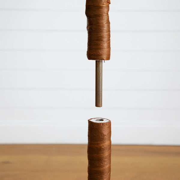 6' Pre-Lit Shades of Autumn Maple Artificial Fall Tree with 360 Warm White LED Lights