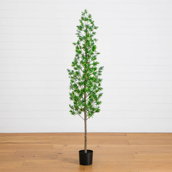 6' UV Artificial Podocarpus Artificial Tree (Indoor/Outdoor)