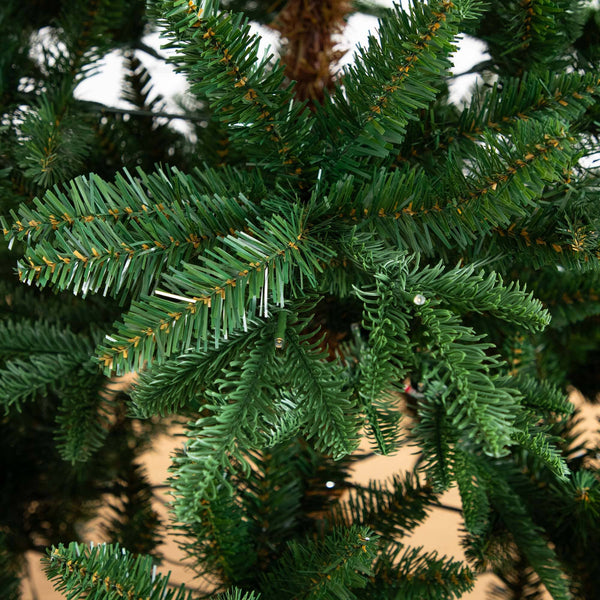 6’ Pre-Lit Artificial Idaho Mixed Fir Christmas Tree with 130 Warm White LED Lights
