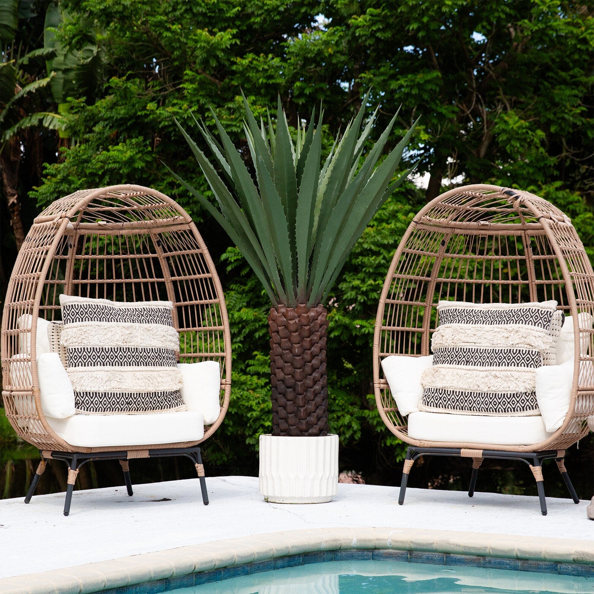 6' UV Resistant Giant Artificial Agave Plant (Indoor/Outdoor