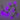 6.5' Pre-Lit Artificial Halloween Black Twig Garland with 48 Purple LED Lights