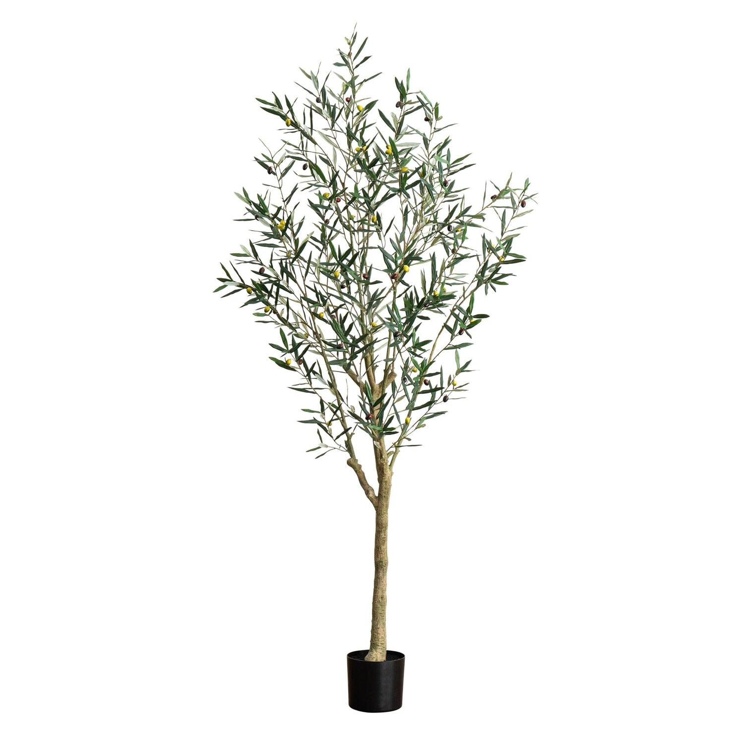 7' Artificial Greco Olive Tree