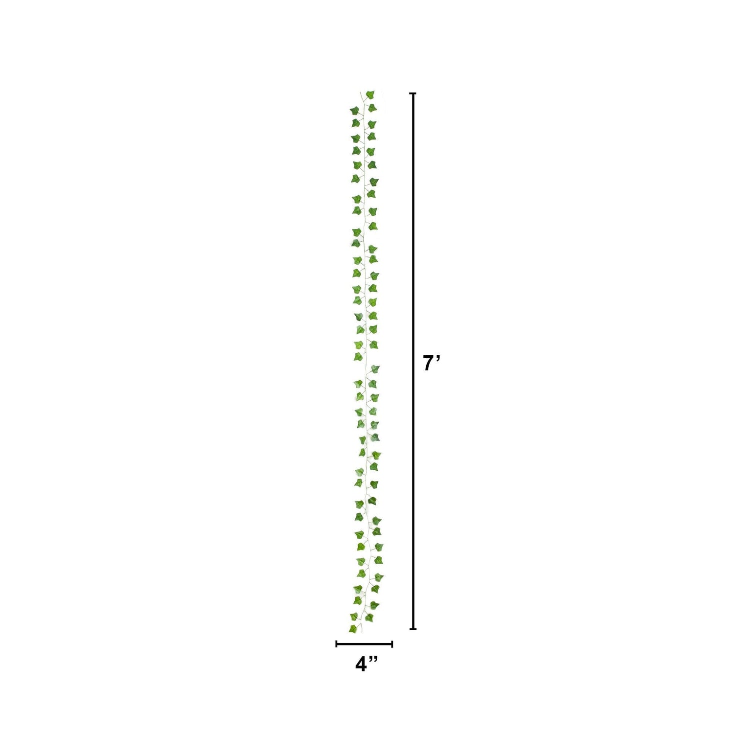 7’ Artificial Ivy Vine Garland - Set of 24