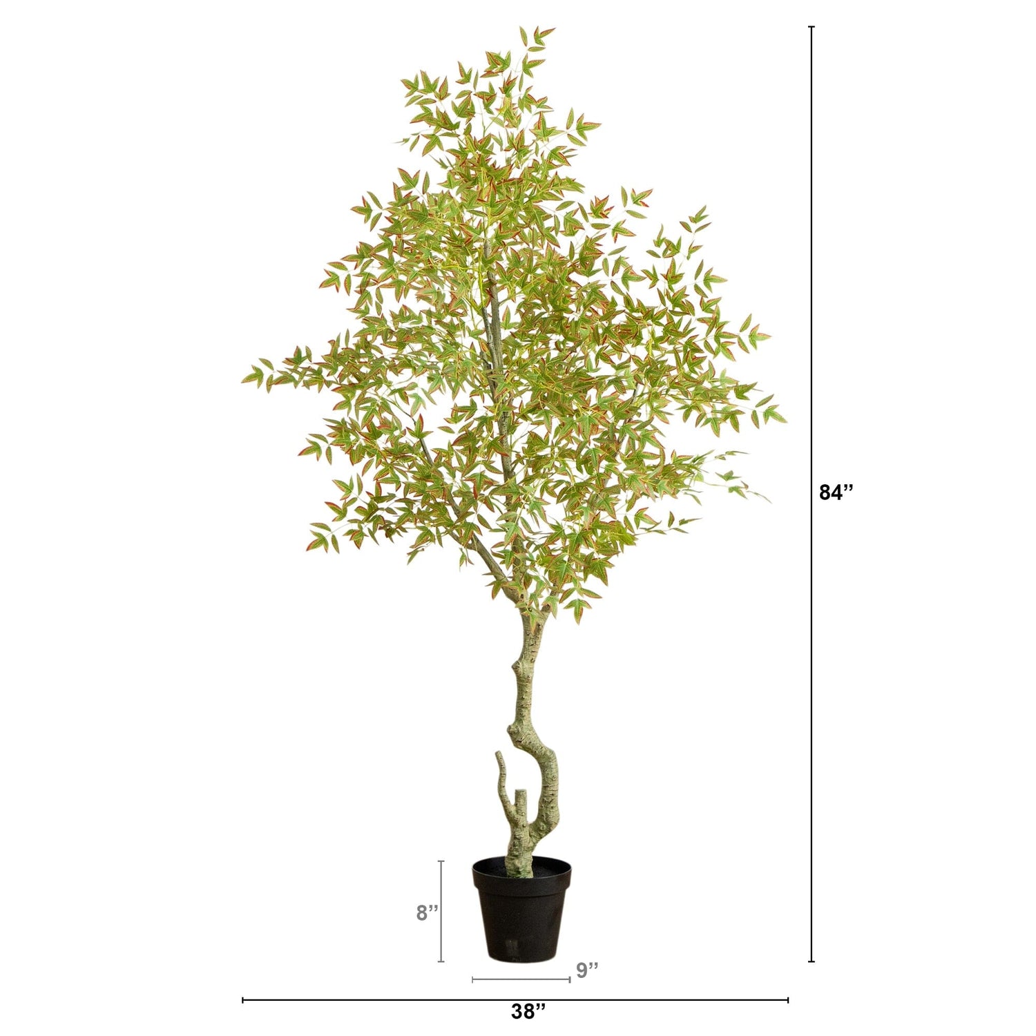 7' Autumn Nandina Artificial Fall Tree