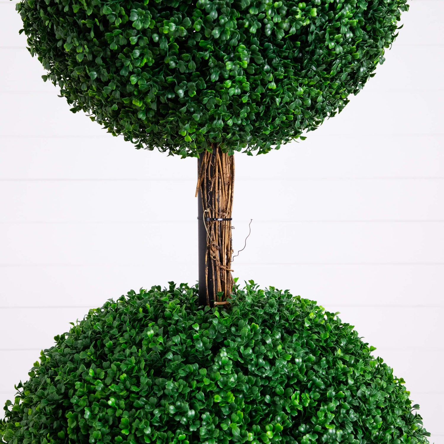 7' UV Resistant Artificial Triple Ball Boxwood Topiary Tree (Indoor/Outdoor)