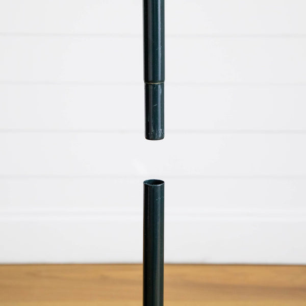 7' Pre-Lit Artificial Pop up Christmas Tree with Red & Gold Ornaments, Ribbons and 180 Warm White LED Lights