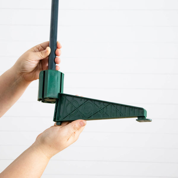 7' Pre-Lit Artificial Pop up Christmas Tree with Red & Gold Ornaments, Ribbons and 180 Warm White LED Lights