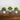 8” Artificial Flowering Mini Daisy Plant in Rustic Flowers & Garden Planter -Set of 3