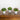 8” Artificial Flowering Plant in Rustic Flowers & Garden Planter -Set of 3