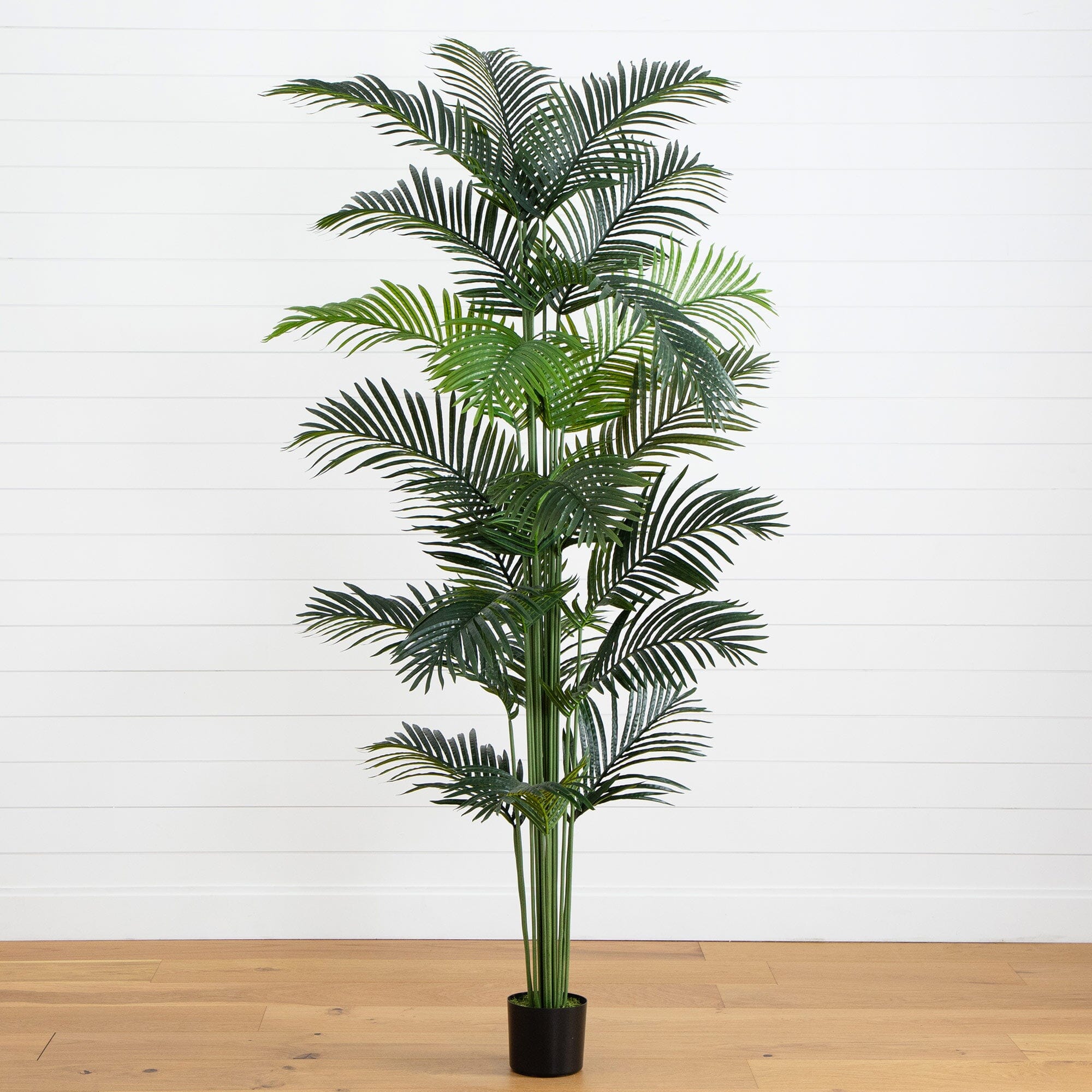 palm trees plants Nearly Natural 8ft. Artificial Paradise Palm Tree