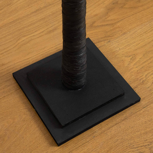 8' Pre-Lit Halloween Deluxe Black Twig Artificial Tree with 216 Orange & Purple LED Lights