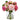 10" Rose and Berry Arrangement"